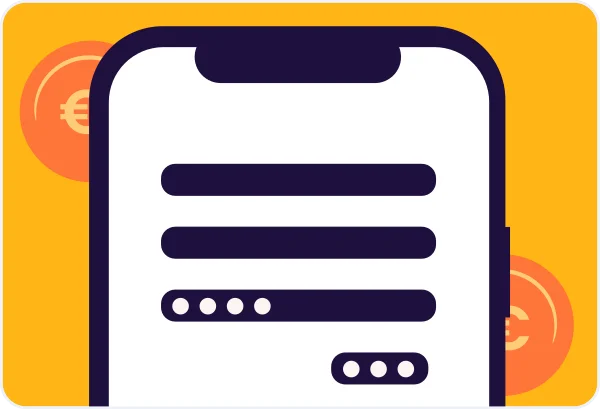 Sign up for the service